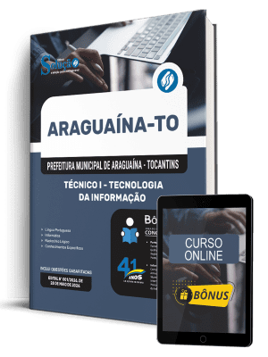 Apostila Prefeitura de Araguaína-TO 2026 - Técnico I - Tecnologia da Informação