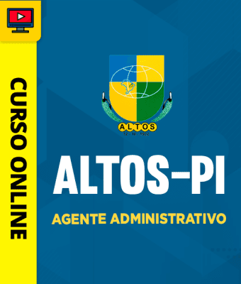Curso Prefeitura de Altos - PI 2026 - Agente Administrativo