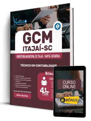 Apostila Prefeitura de Itajaí-SC 2026 - Técnico em Contabilidade