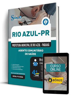Apostila Prefeitura de Rio Azul-PR 2026 - Agente Comunitário de Saúde
