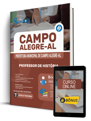 Apostila Prefeitura de Campo Alegre-AL 2026 - Professor de História