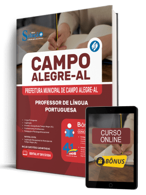 Apostila Prefeitura de Campo Alegre-AL 2026 - Professor de Língua Portuguesa