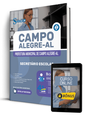 Apostila Prefeitura de Campo Alegre-AL 2026 - Secretário Escolar