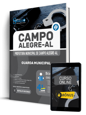 Apostila Prefeitura de Campo Alegre-AL 2026 - Guarda Municipal