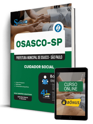 Apostila Prefeitura de Osasco-SP 2026 - Cuidador Social