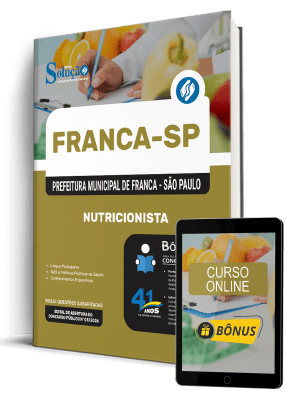 Apostila Prefeitura de Franca-SP 2026 - Nutricionista