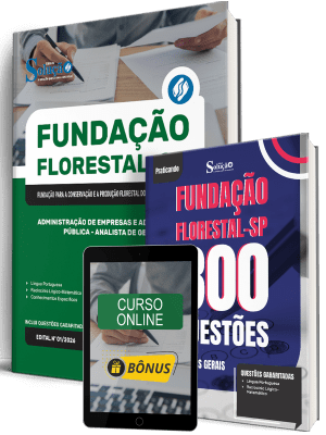 Combo Fundação Florestal 2026 - Analista de Gestão - Administração de Empresas e Administração Pública