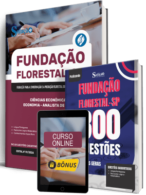 Combo Fundação Florestal 2026 - Analista de Gestão - Ciências Econômicas e Economia