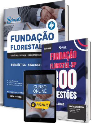 Combo Fundação Florestal 2026 - Analista de Gestão - Estatística