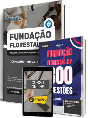 Combo Fundação Florestal 2026 - Analista de Gestão - Jornalismo