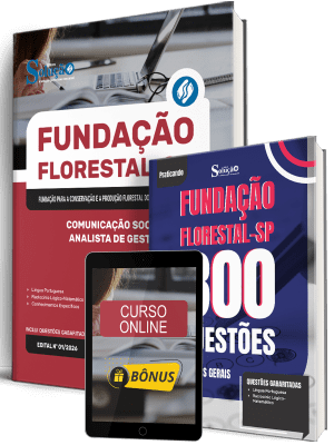 Combo Fundação Florestal 2026 - Analista de Gestão - Comunicação Social