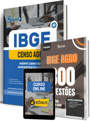 Combo IBGE CENSO 2027 - Agente Censitário Administrativo (ACA)