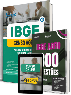 Combo IBGE CENSO 2027 - Agente Operacional Regional (AOR)