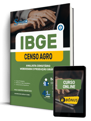 Apostila IBGE CENSO 2027 - Analista Censitário - Webdesign e Produção Gráfica