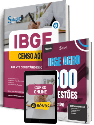 Combo IBGE CENSO 2027 - Agente Censitário de Qualidade