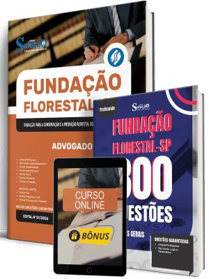 Combo Fundação Florestal 2026 - Advogado