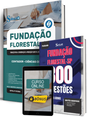 Combo Fundação Florestal 2026 - Contador - Ciências Contábeis