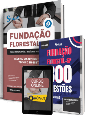 Combo Fundação Florestal 2026 - Técnico em Gestão - Técnico em Administração