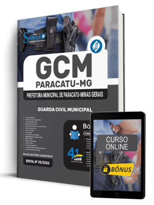 Apostila Prefeitura de Paracatu-MG 2026 - Guarda Civil Municipal