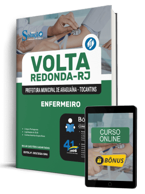 Apostila Prefeitura de Volta Redonda-RJ 2026 - Enfermeiro