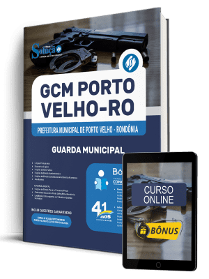 Apostila Prefeitura de Porto Velho-RO 2026 - Guarda Municipal