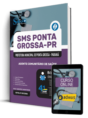Apostila Prefeitura de Ponta Grossa-PR 2026 - Agente Comunitário de Saúde