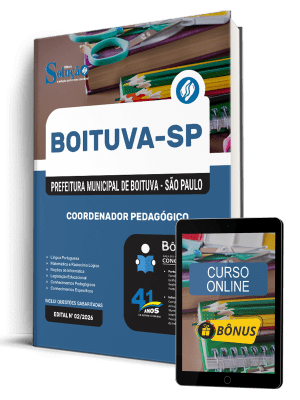 Apostila Prefeitura de Boituva-SP 2026 - Coordenador Pedagógico