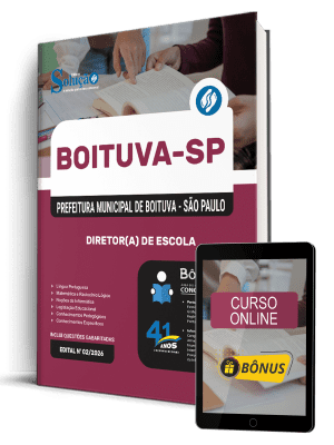 Apostila Prefeitura de Boituva-SP 2026 - Diretor(a) de Escola