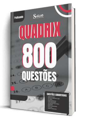 Caderno de Questões Quadrix - 800 Questões Gabaritadas