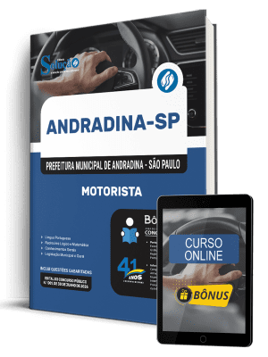 Apostila Prefeitura de Andradina-SP 2026 - Motorista