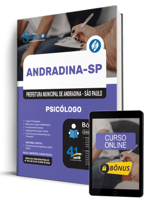 Apostila Prefeitura de Andradina-SP 2026 - Psicólogo
