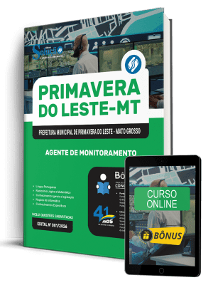 Apostila Prefeitura de Primavera do Leste-MT 2026 - Agente de Monitoramento