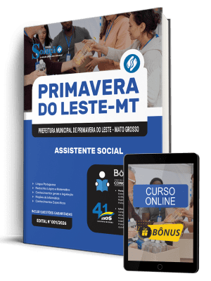 Apostila Prefeitura de Primavera do Leste-MT 2026 - Assistente Social