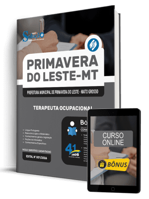 Apostila Prefeitura de Primavera do Leste-MT 2026 - Terapeuta Ocupacional