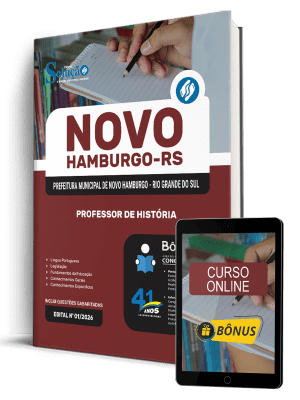 Apostila Prefeitura de Novo Hamburgo-RS 2026 - Professor de História