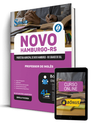 Apostila Prefeitura de Novo Hamburgo-RS 2026 - Professor de Inglês