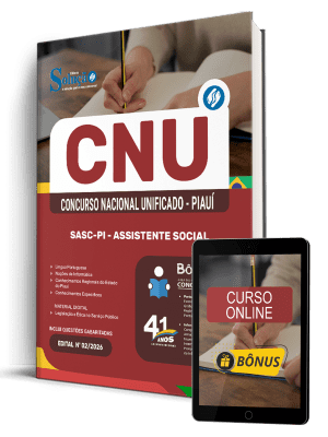 Apostila Concurso Unificado PI 2026 - SASC-PI - Agente Superior de Serviços - Assistente Social