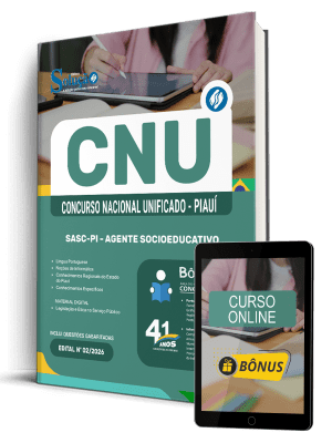 Apostila Concurso Unificado PI 2026 - SASC-PI - Agente Socioeducativo