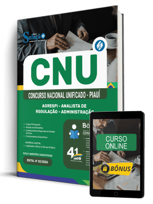 Apostila Concurso Unificado PI 2026 - AGRESPI - Analista de Regulação - Administração
