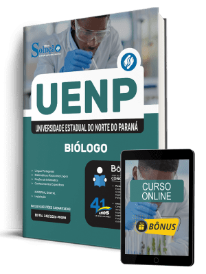 Apostila UENP 2026 - Agente Universitário Profissional - Biólogo