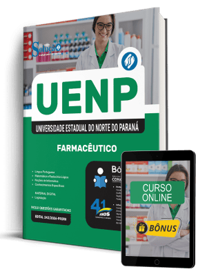 Apostila UENP 2026 - Agente Universitário Profissional - Farmacêutico