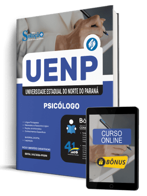 Apostila UENP 2026 - Agente Universitário Profissional - Psicólogo
