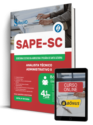 Apostila SAPE-SC 2026 - Analista Técnico Administrativo II