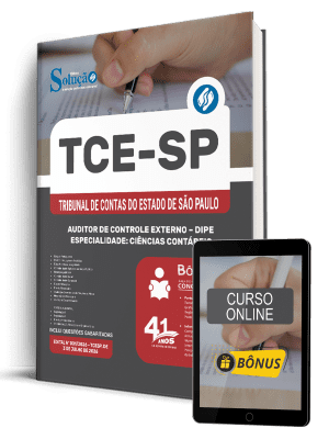Apostila TCE-SP 2026 - Auditor de Controle Externo - DIPE - Ciências Contábeis