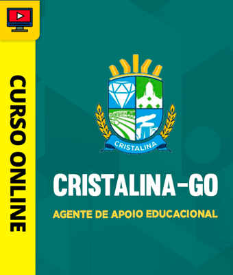 Prefeitura de Cristalina- GO 2026 - Agente de Apoio Educacional