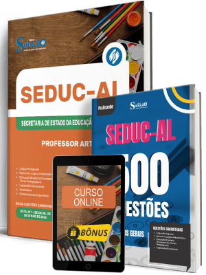 Combo SEDUC-AL 2026 - Professor Artes