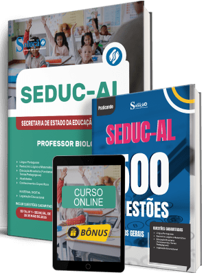 Combo SEDUC-AL 2026 - Professor Biologia