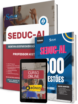 Combo SEDUC-AL 2026 - Professor História