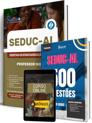 Combo SEDUC-AL 2026 - Professor Inglês