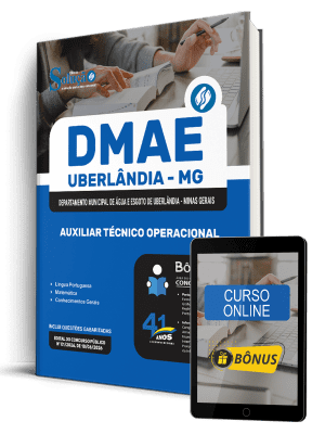 Apostila DMAE Uberlândia-MG 2026 - Auxiliar Técnico Operacional